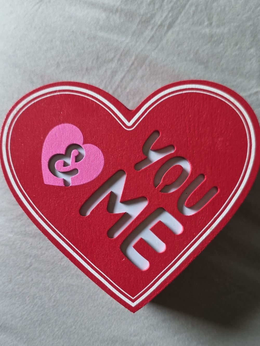 Red Heart 'You & Me' Decorative Box - Unbranded